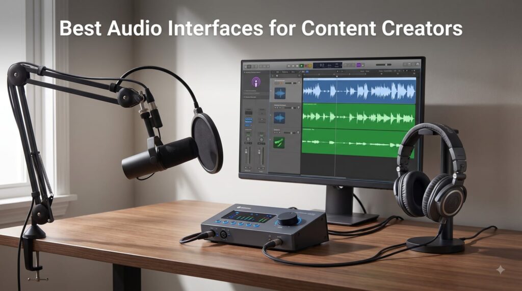 Best Audio Interfaces for Content Creators