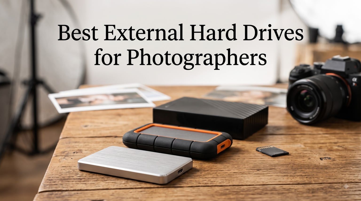 Best External Hard Drives for Photographers