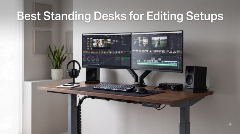 Best Standing Desks for Editing Setups