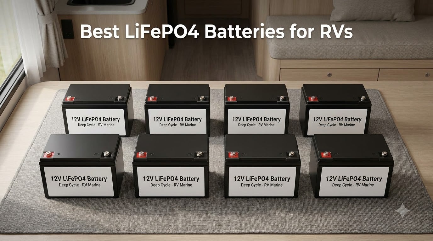 Best LiFePO4 Batteries for RVs