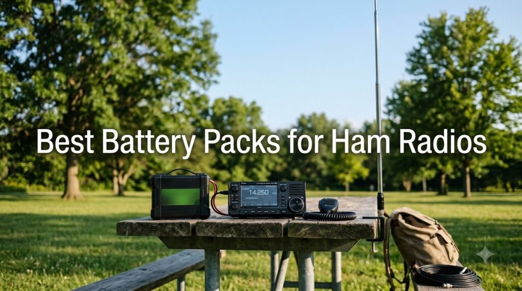 Best Battery Packs for Ham Radios