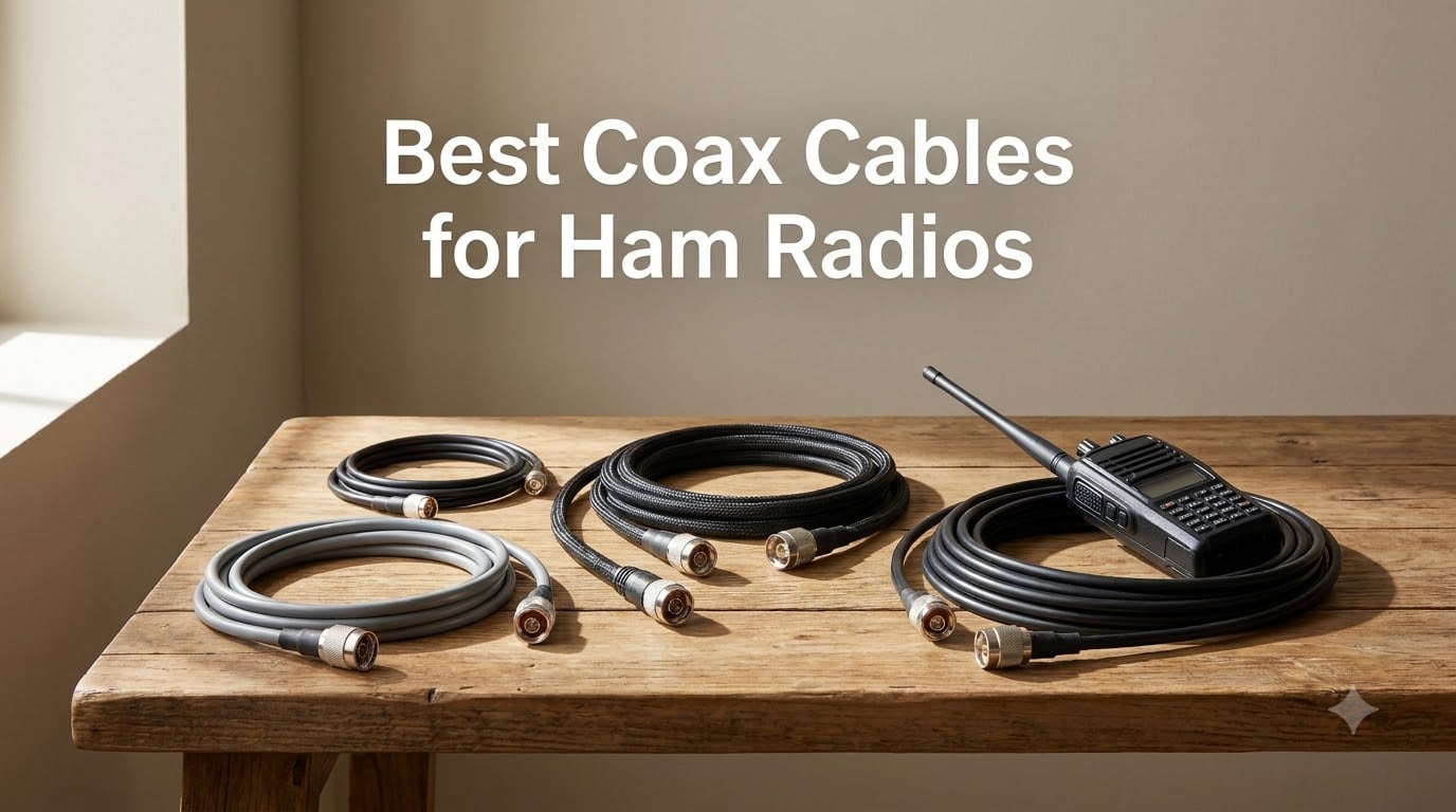 Best Coax Cables for Ham Radios