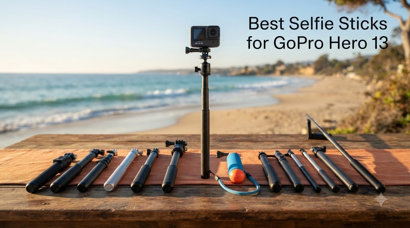 Best Selfie Sticks for GoPro Hero 13