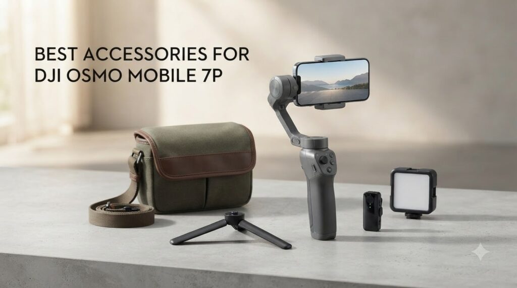 Best Accessories for DJI Osmo Mobile 7P