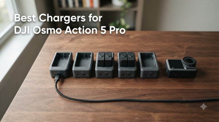 Best Chargers for DJI Osmo Action 5 Pro