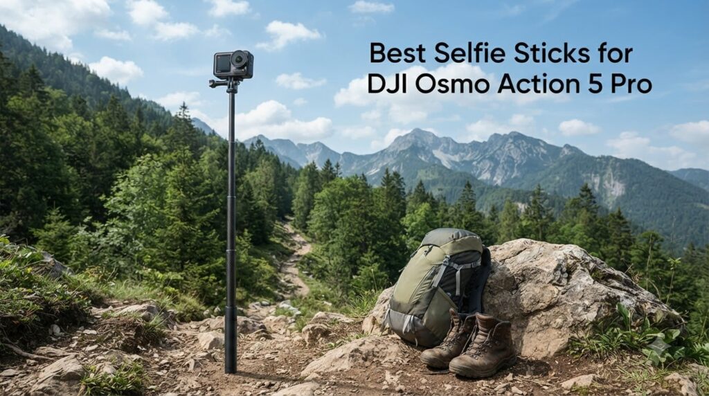 Best Selfie Sticks for DJI Osmo Action 5 Pro