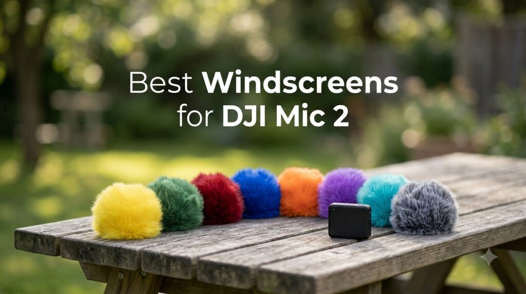 Best Windscreens for DJI Mic 2