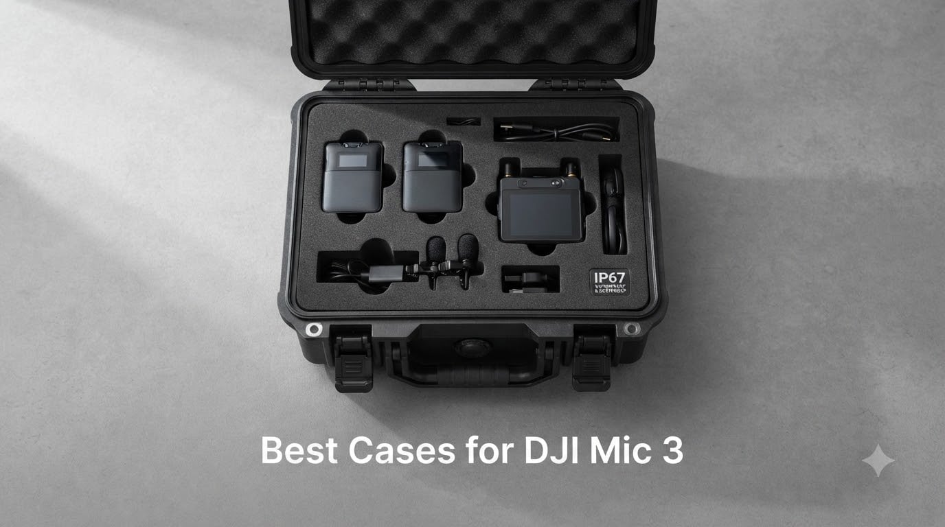 Best Cases for DJI Mic 3