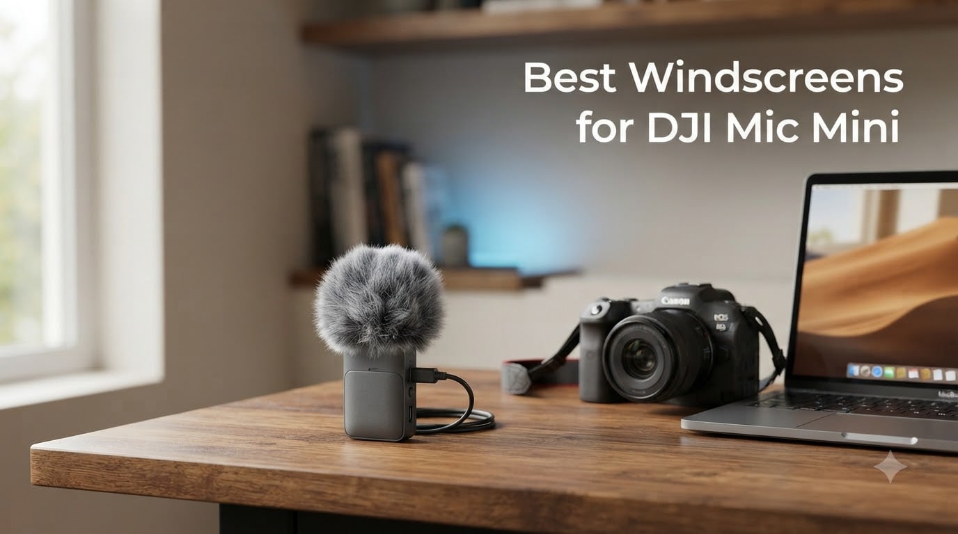 Best Windscreens for DJI Mic Mini