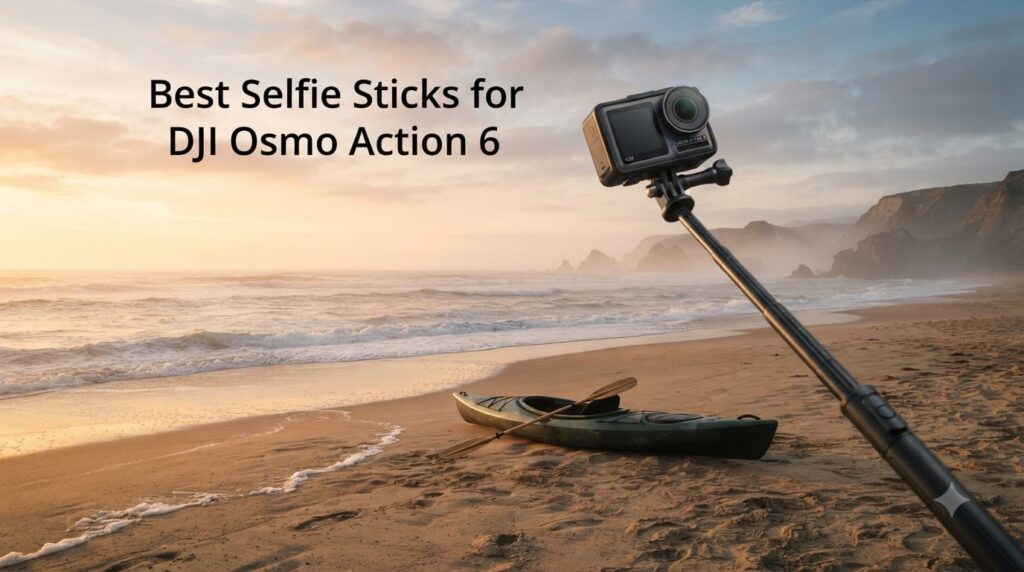 Best Selfie Sticks for DJI Osmo Action 6