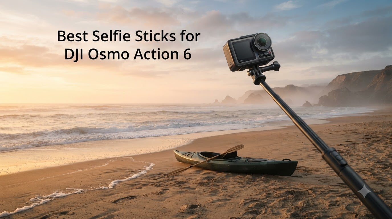 Best Selfie Sticks for DJI Osmo Action 6