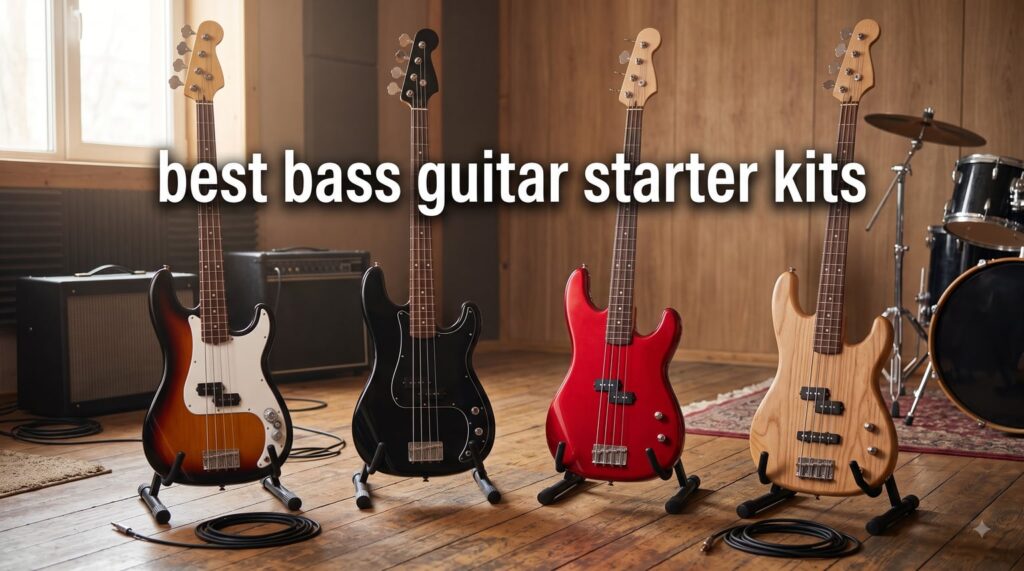 best bass guitar starter kits