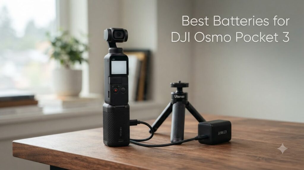 Best Batteries for DJI Osmo Pocket 3