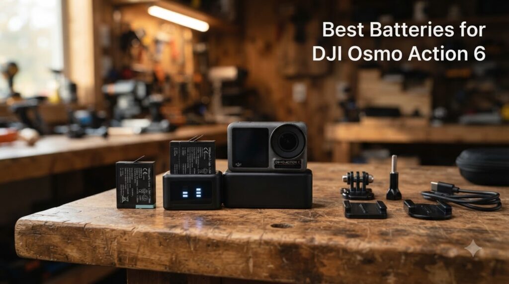 Best Batteries for DJI Osmo Action 6