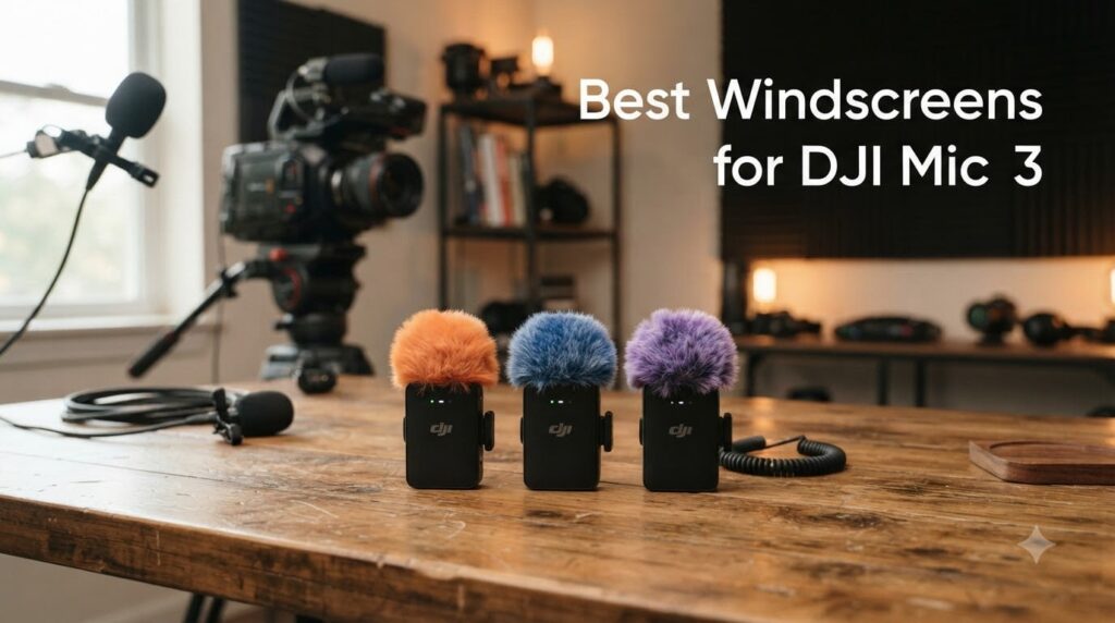 Best Windscreens for DJI Mic 3