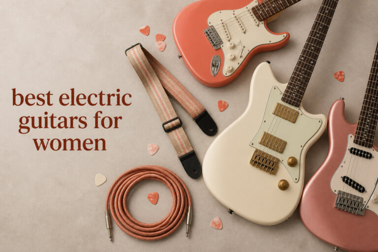 best electric guitars for women