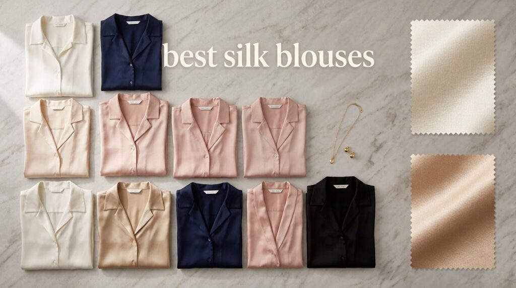 best silk blouses
