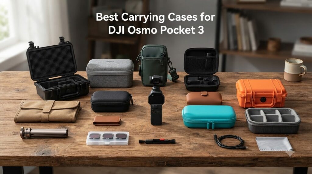 Best Carrying Cases for DJI Osmo Pocket 3