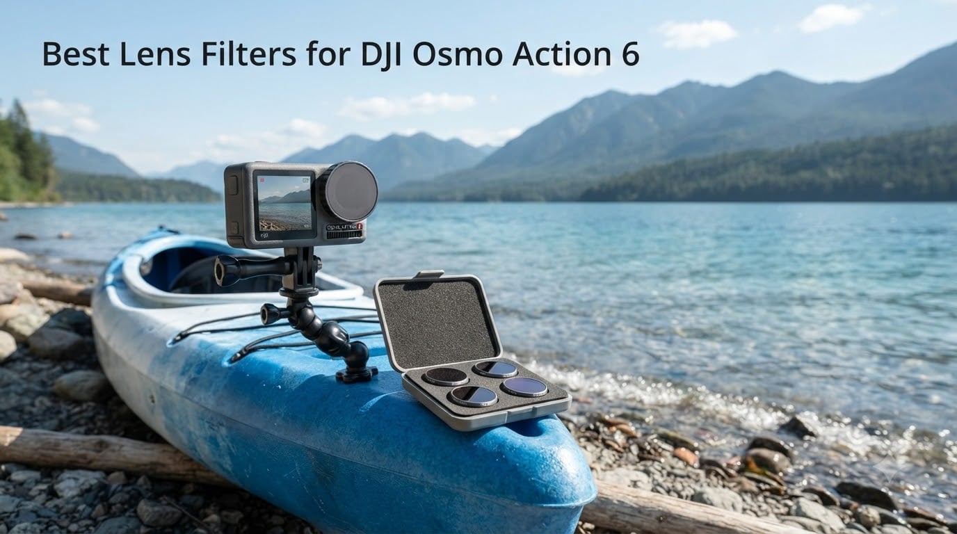 Best Lens Filters for DJI Osmo Action 6