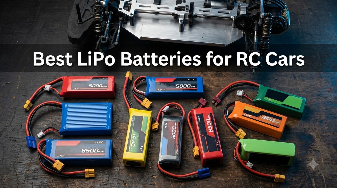 Best LiPo Batteries for RC Cars