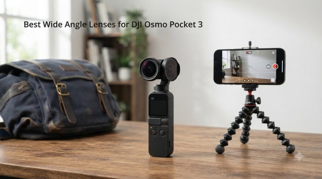 Best Wide Angle Lenses for DJI Osmo Pocket 3