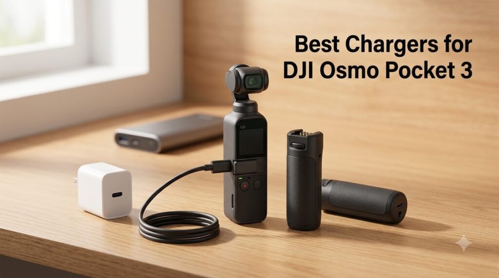 Best Chargers for DJI Osmo Pocket 3