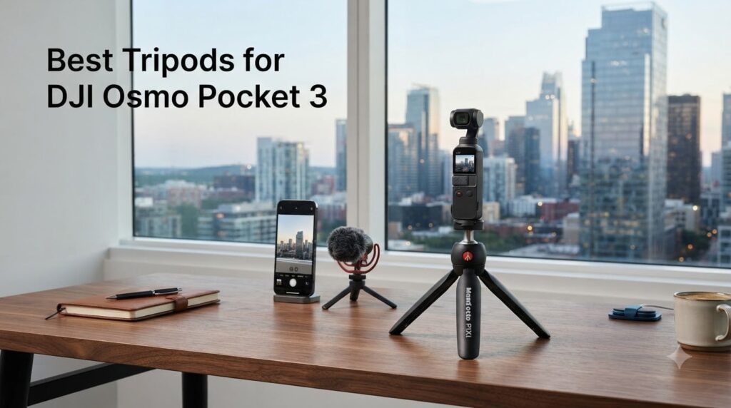 Best Tripods for DJI Osmo Pocket 3