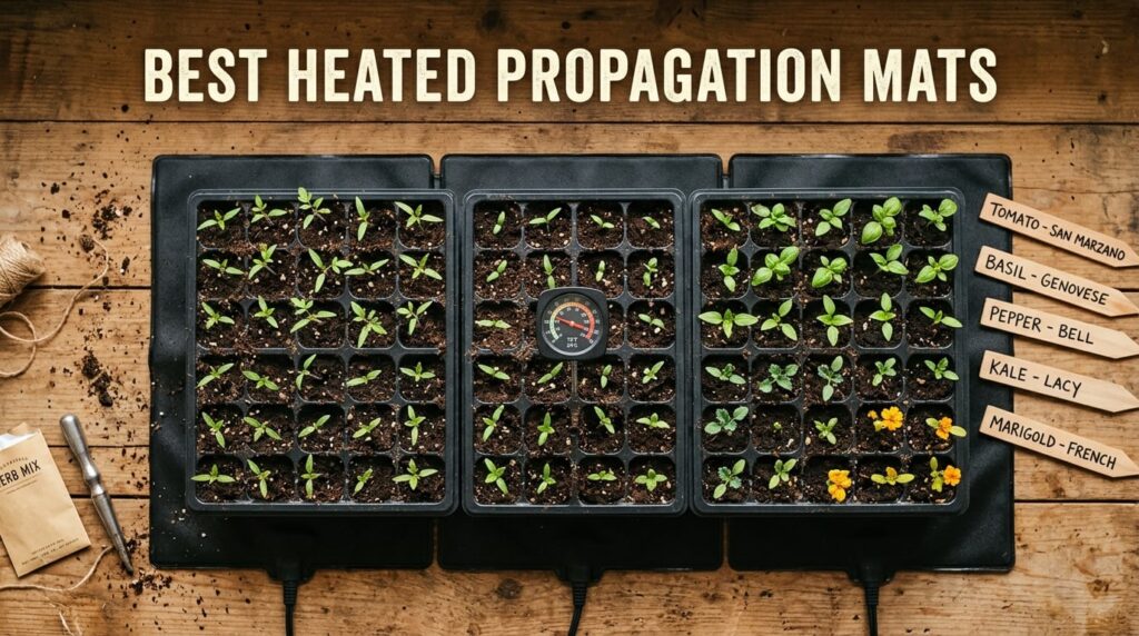 best heated propagation mats for seedlings