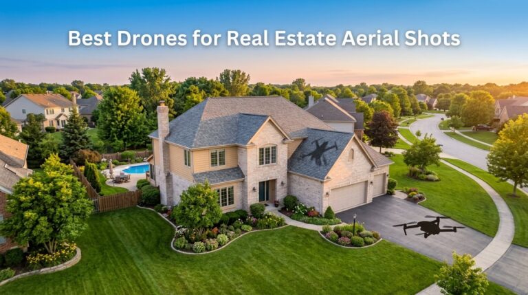 best drones for real estate aerial shots