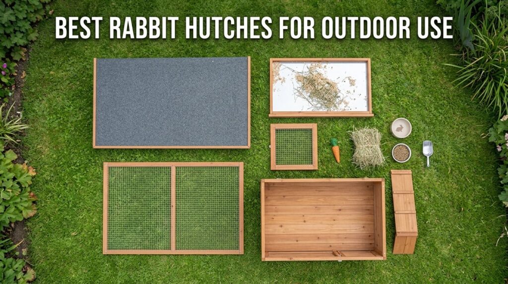 best rabbit hutches for outdoor use