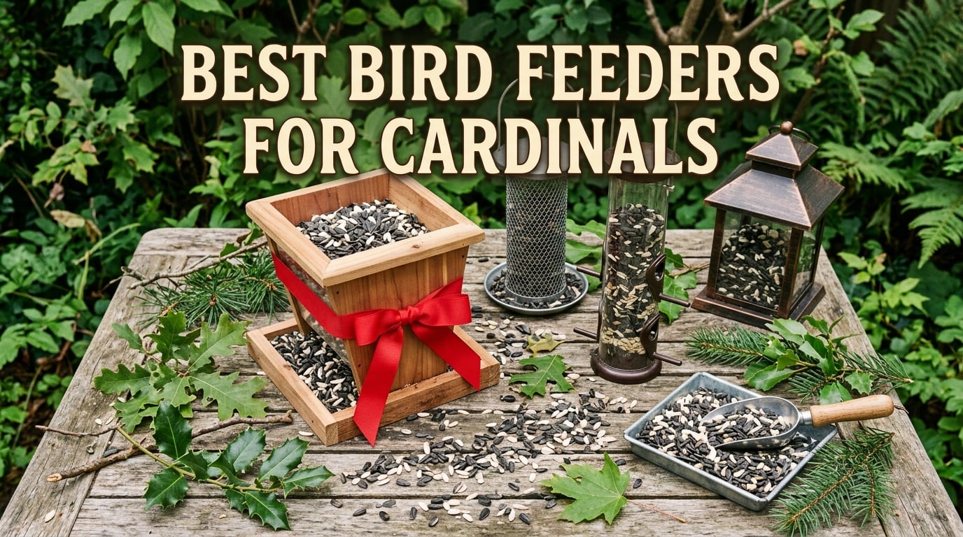 best bird feeders for cardinals