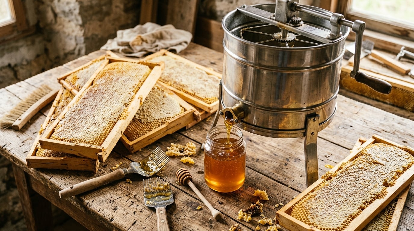 best honey extractors for small apiaries