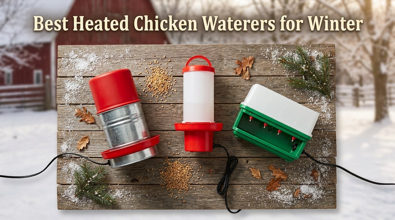 best heated chicken waterers for winter
