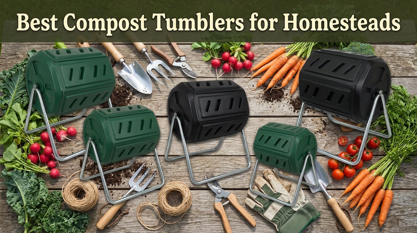 best compost tumblers for homesteads