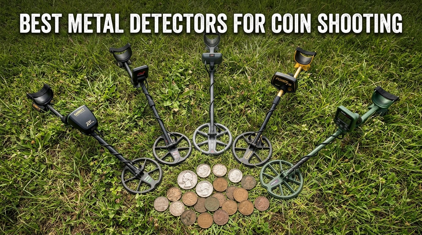 best metal detectors for coin shooting