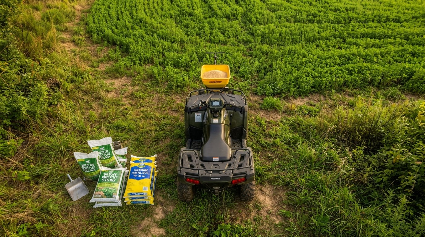 best ATV spreaders for food plot management