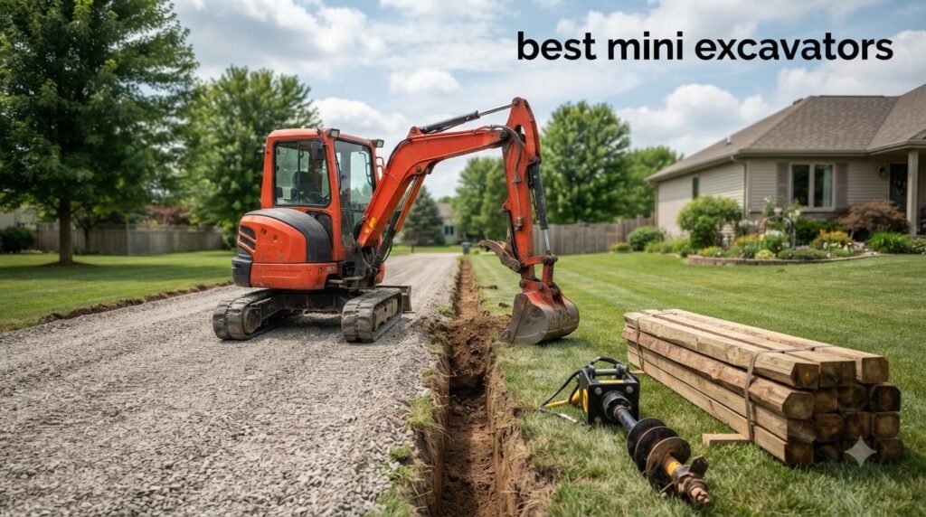 best mini excavators