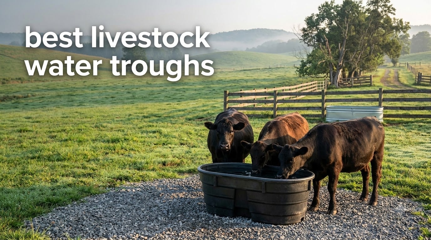 best livestock water troughs