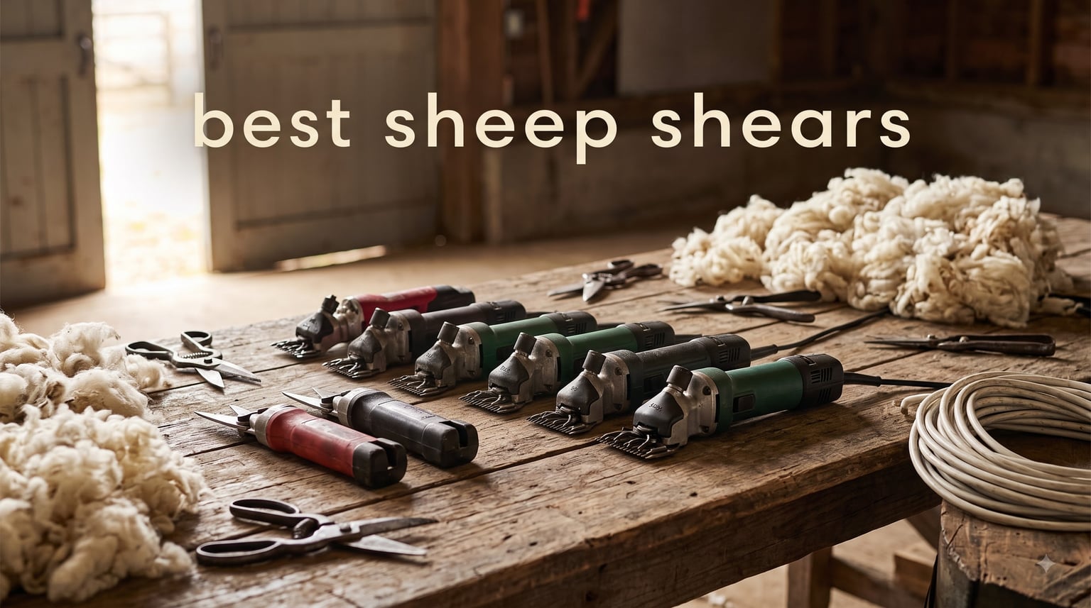 best sheep shears