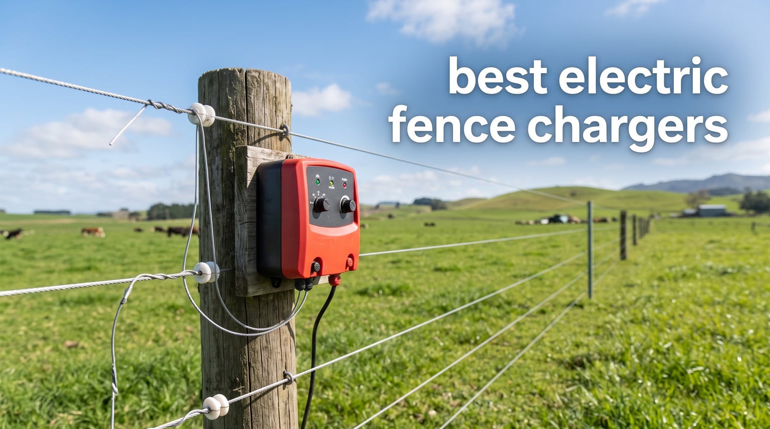 best electric fence chargers