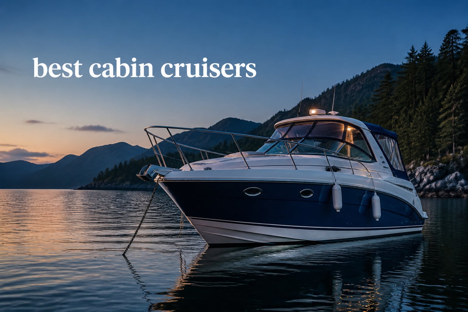 best cabin cruisers