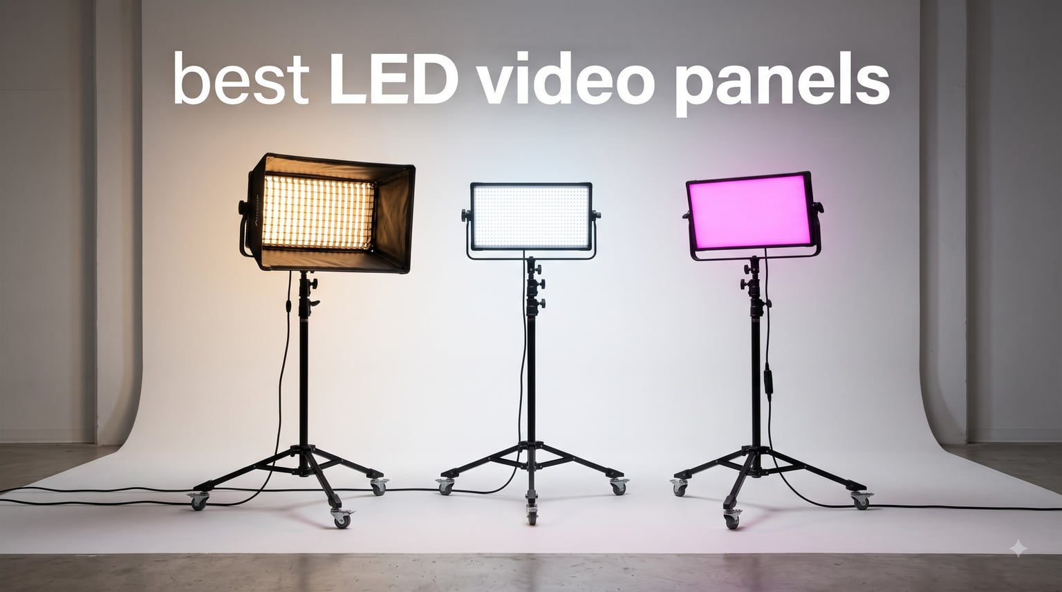best LED video panels