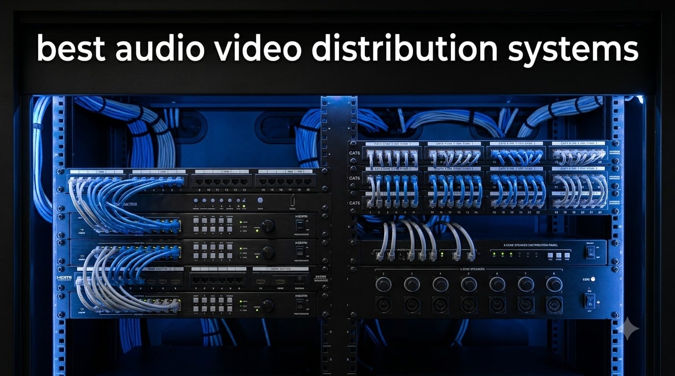 best audio video distribution systems