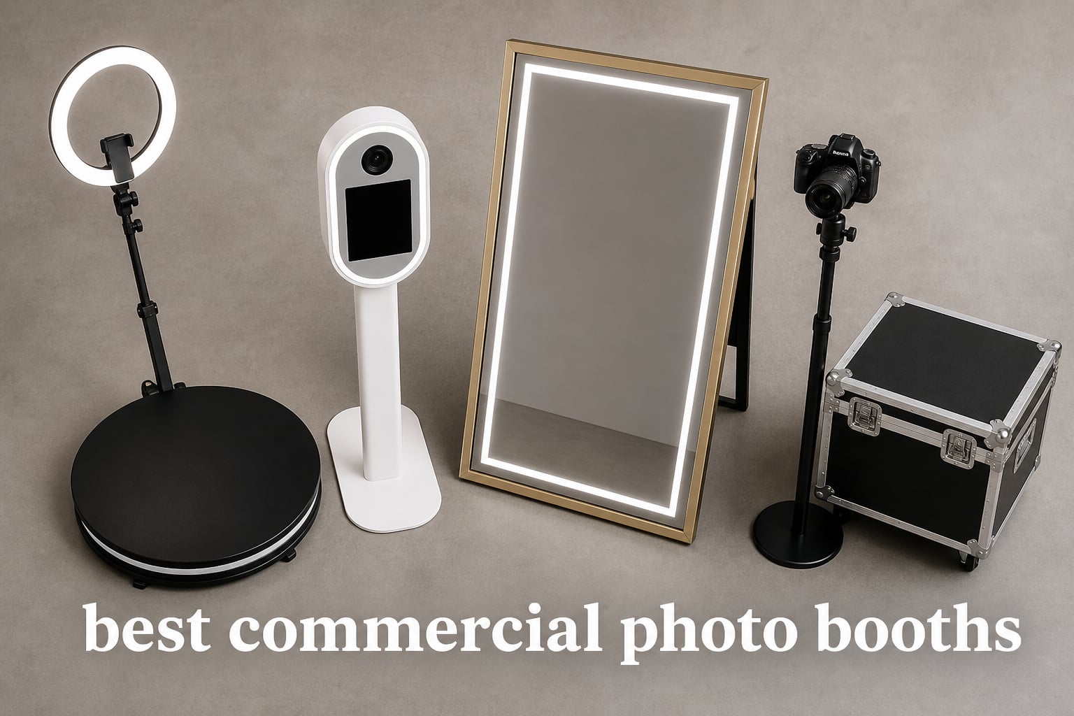 best commercial photo booths