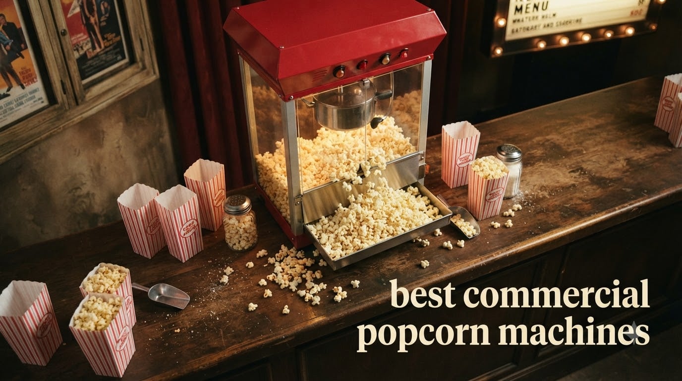 best commercial popcorn machines