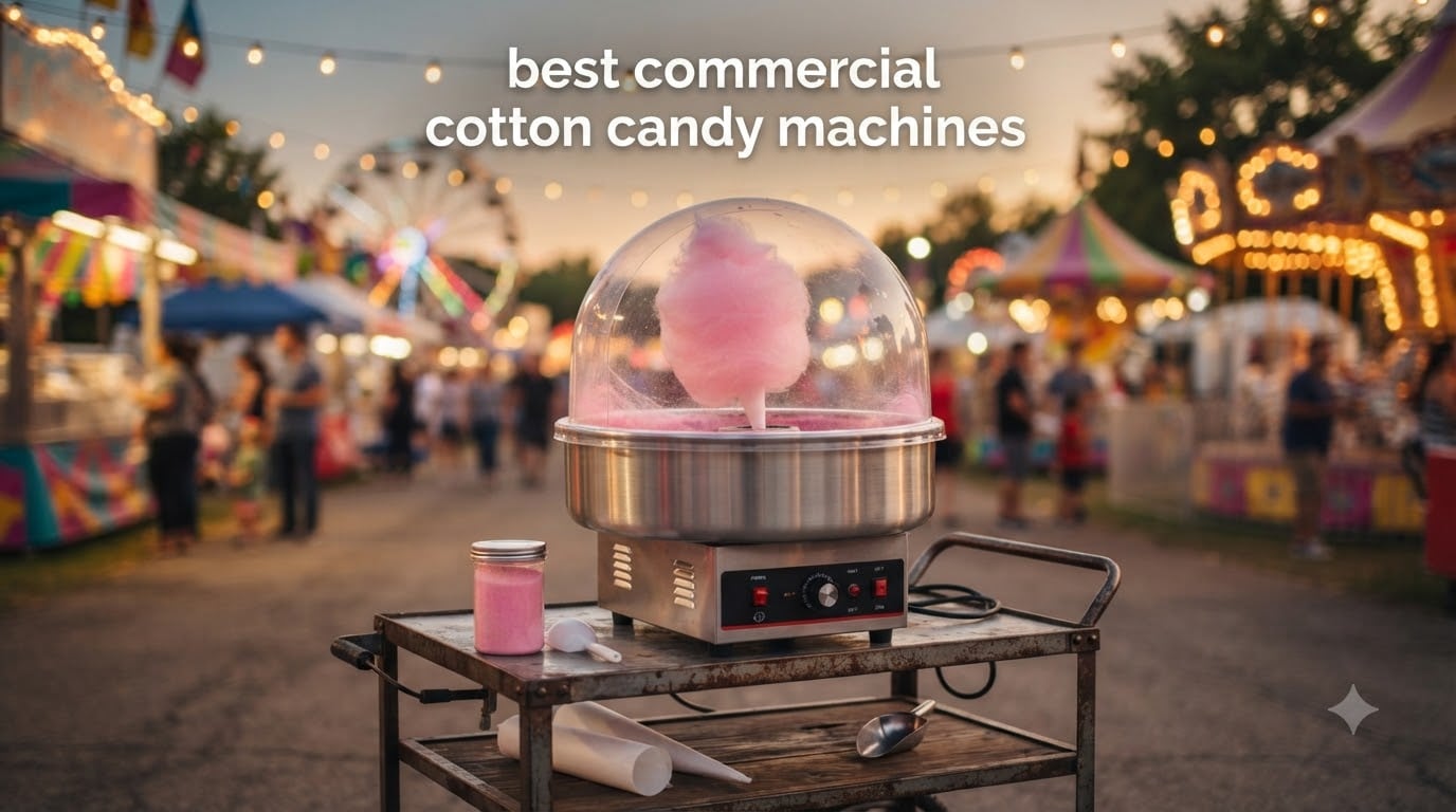 best commercial cotton candy machines