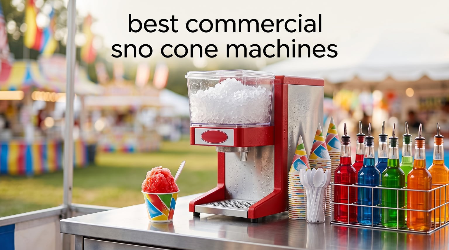 best commercial sno cone machines