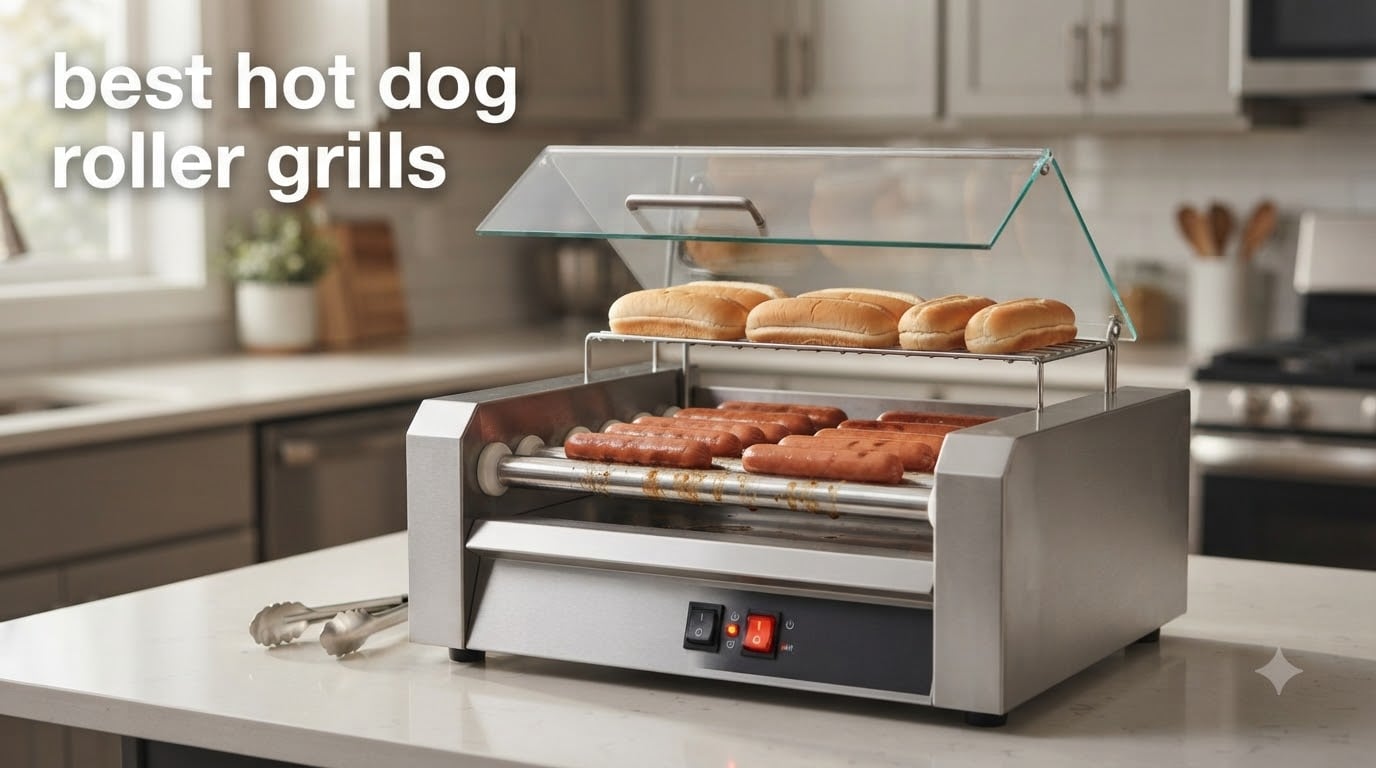 best hot dog roller grills