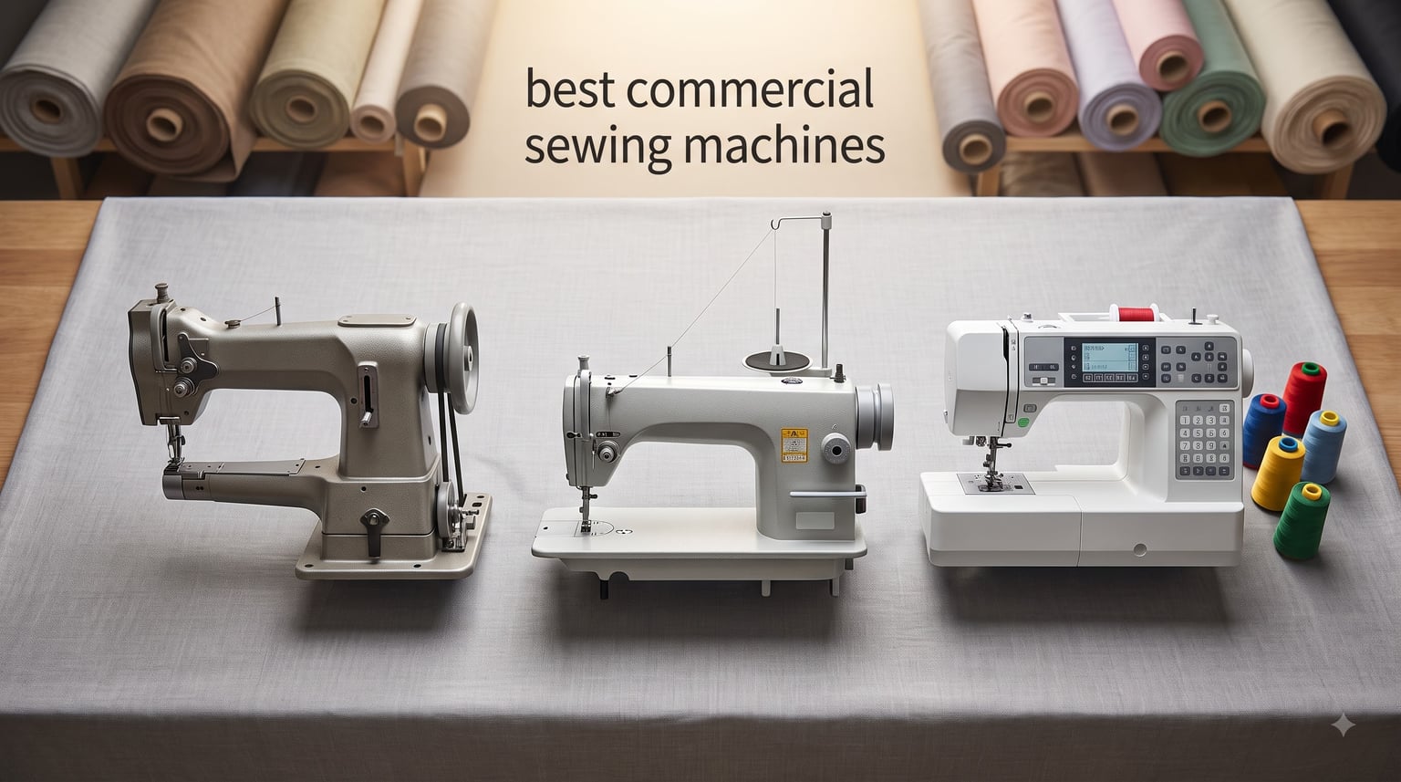 best commercial sewing machines
