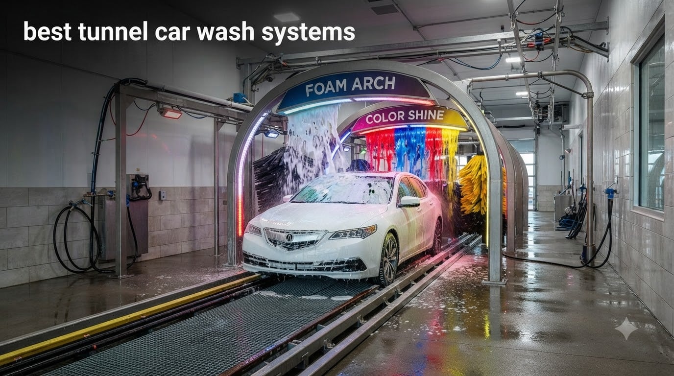 best tunnel car wash systems